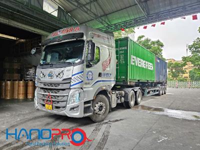Ngày 16/6/2025, Hanopro Xuất Khẩu Đơn Hàng Băng Dính OPP Đi Hàn Quốc